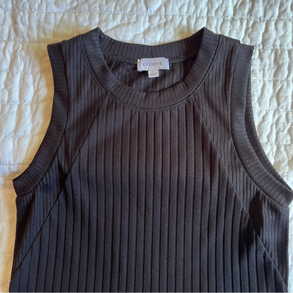 EVEREVE Gaby Rib Raglan Tank - Picture 3 of 7